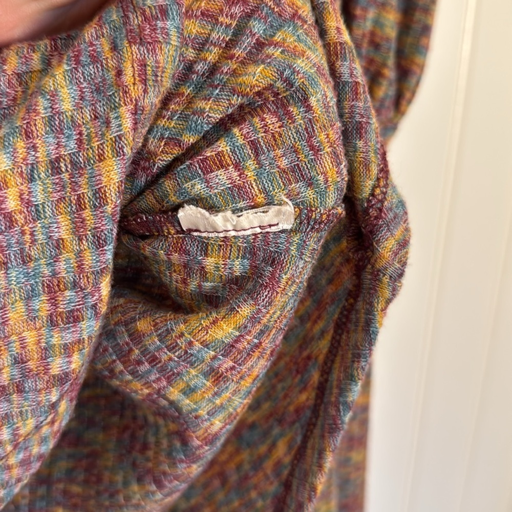 By Anthropologie Women’s Puff Long Sleeve Knit 1/4 Button Down Henley Size Small - Picture 10 of 16